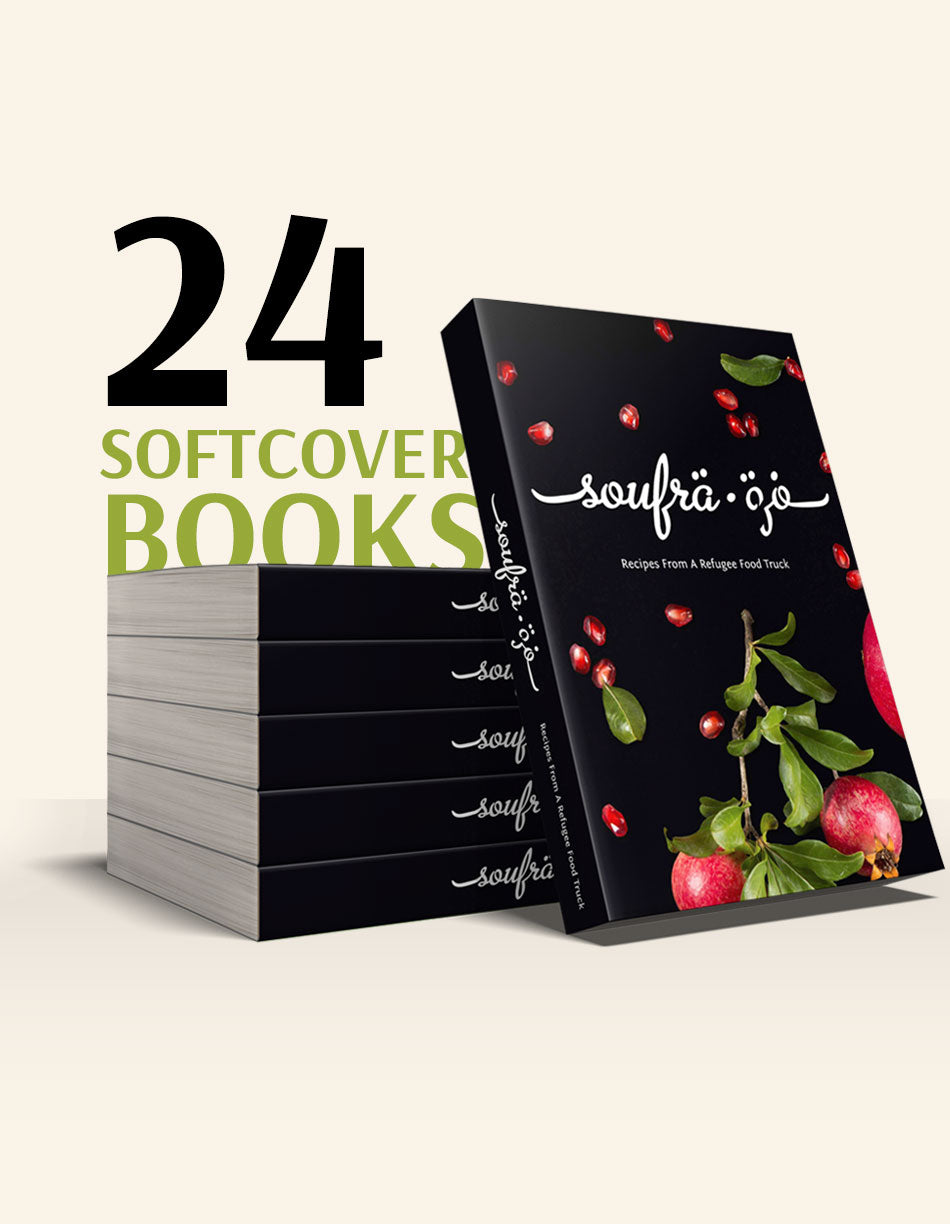 Case of Softcover Cookbooks